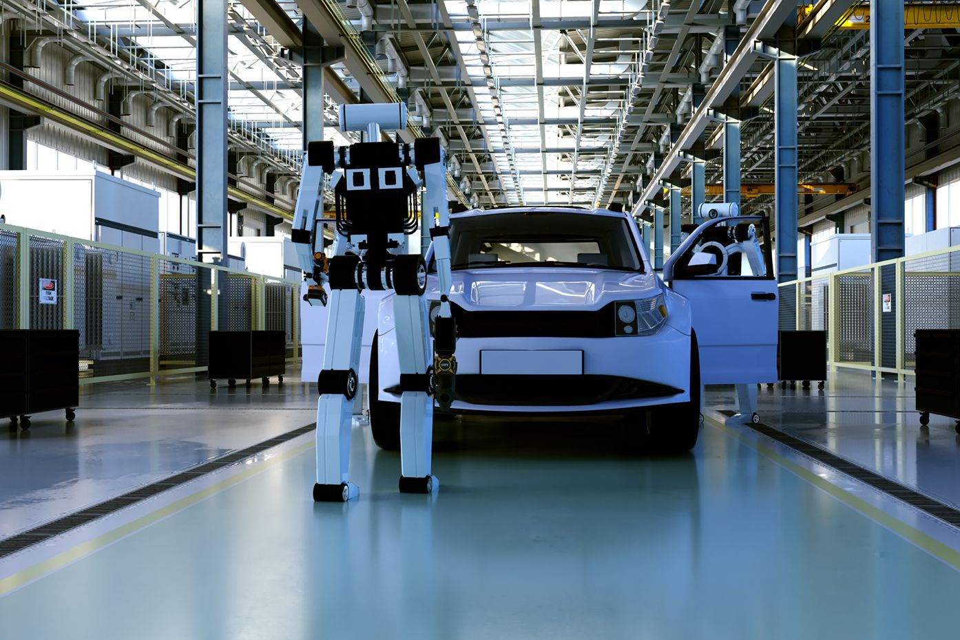 MG Motor India Manufacturing Plant